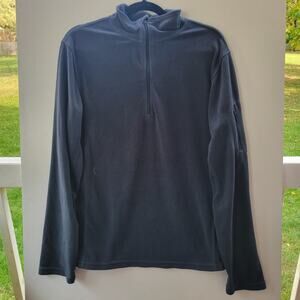 Alpine Design Dri Logic Black Long Sleeve Mens Shirt‎ Size L